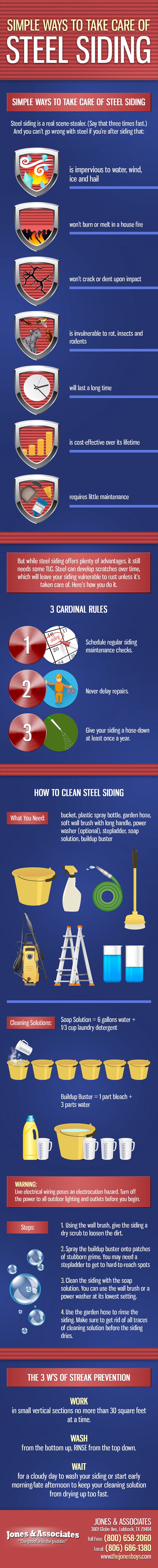 Simple Ways to Take Care of Steel Siding