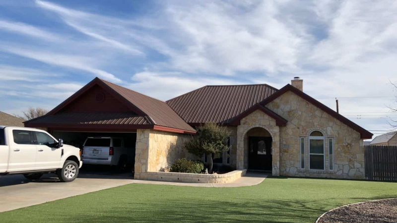 New Metal Roofs in Lubbock, Midland, Odessa
